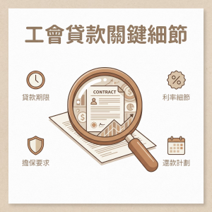 工會貸款關鍵細節
