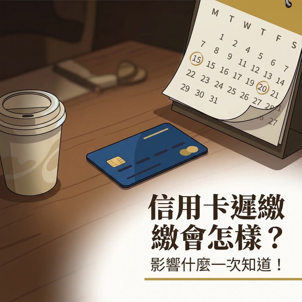 信用卡遲繳會怎樣？影響什麼一次知道！