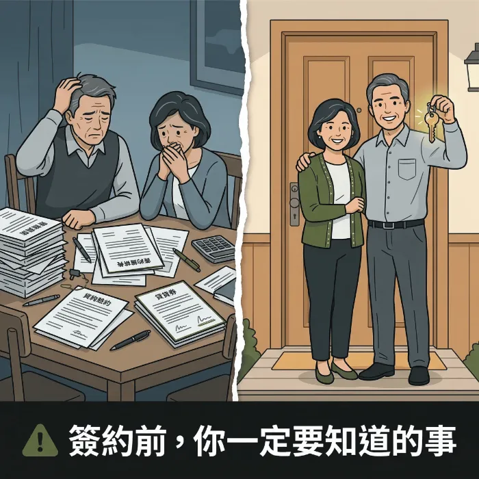 房貸常見風險與注意事項(避免多付數十萬的關鍵)