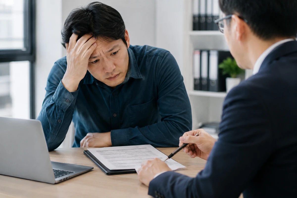 告誡戶貸款申請與財務諮詢評估示意圖